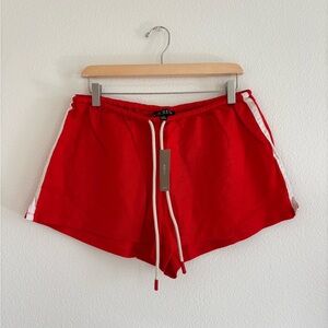 J.Crew Side-stripe short in linen-cotton blend NWT size medium